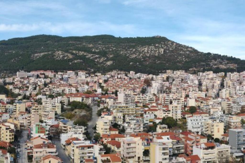 דירות קאבאלה Finas Penthouse,Private Terrace,Great View,Mins From Sea מראה חיצוני תמונה