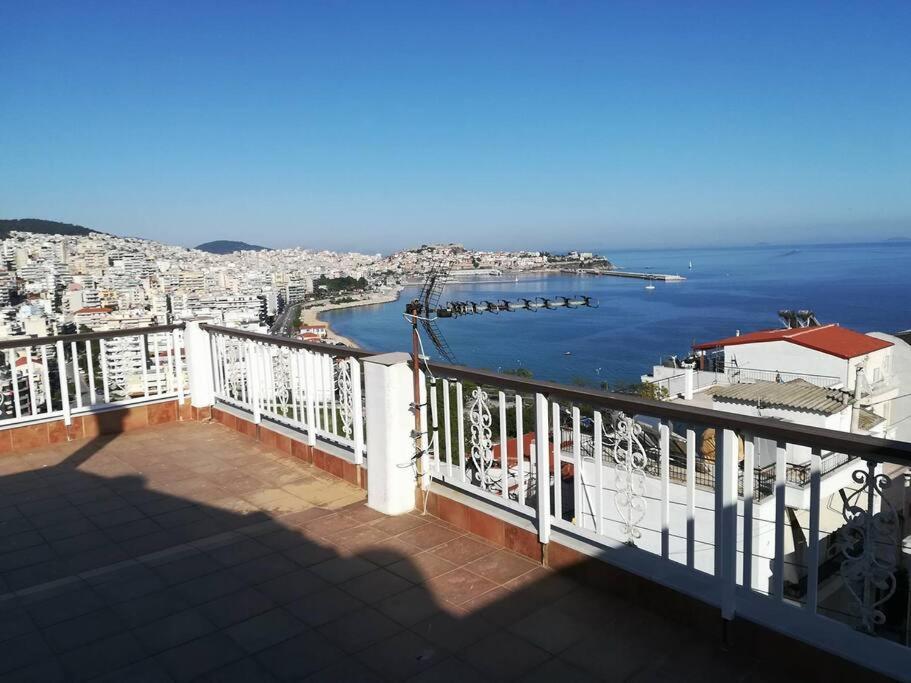 דירות קאבאלה Finas Penthouse,Private Terrace,Great View,Mins From Sea מראה חיצוני תמונה