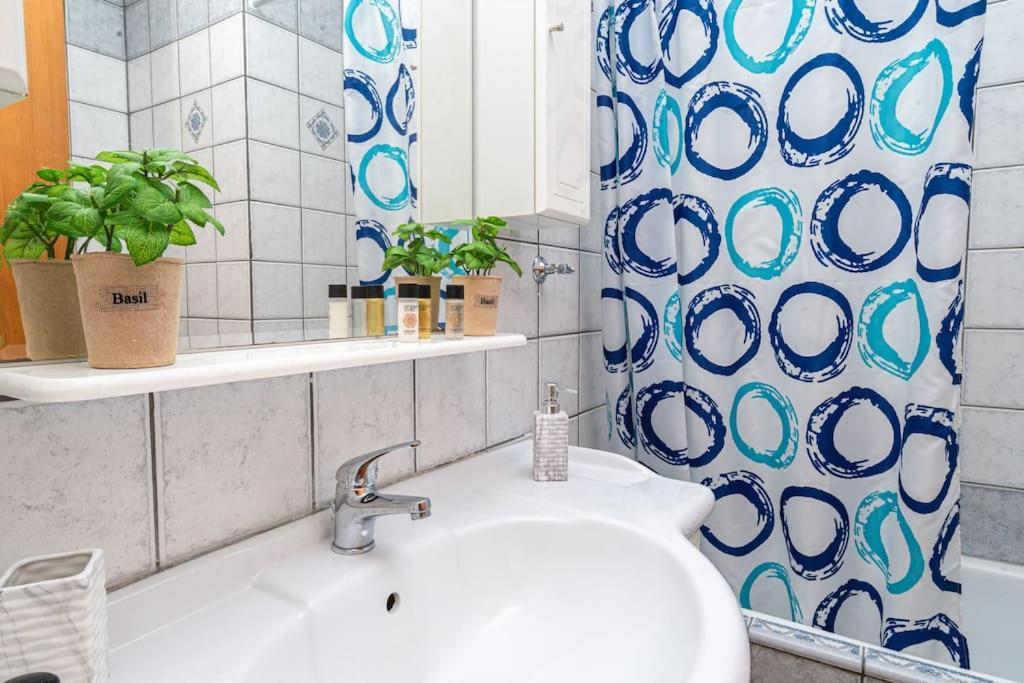 דירות קאבאלה Finas Penthouse,Private Terrace,Great View,Mins From Sea מראה חיצוני תמונה