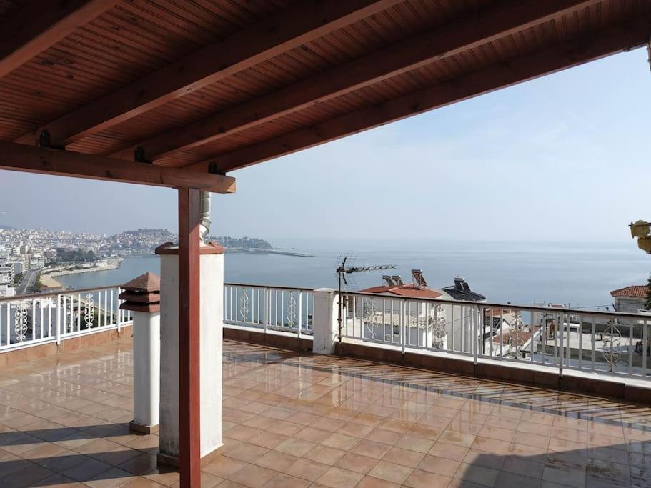 דירות קאבאלה Finas Penthouse,Private Terrace,Great View,Mins From Sea מראה חיצוני תמונה