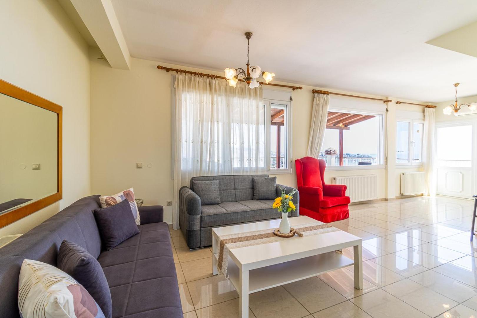 דירות קאבאלה Finas Penthouse,Private Terrace,Great View,Mins From Sea מראה חיצוני תמונה