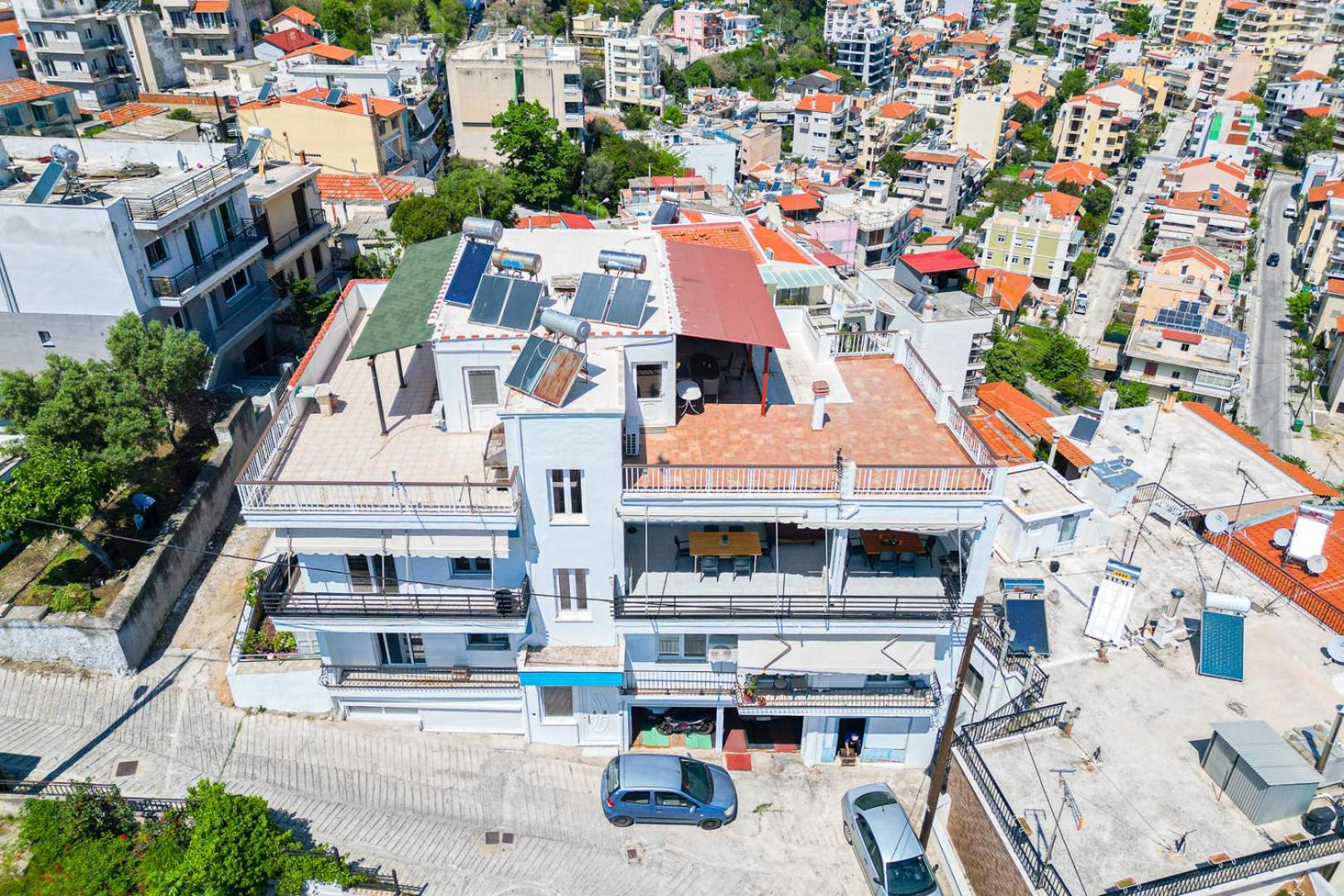 דירות קאבאלה Finas Penthouse,Private Terrace,Great View,Mins From Sea מראה חיצוני תמונה