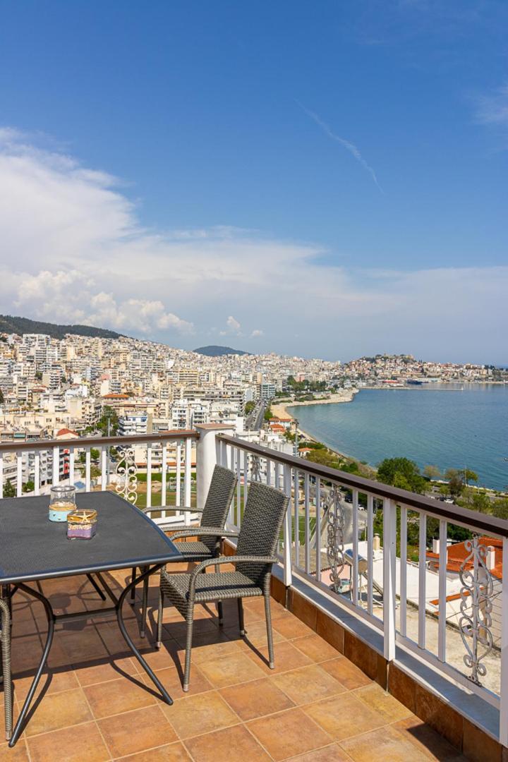 דירות קאבאלה Finas Penthouse,Private Terrace,Great View,Mins From Sea מראה חיצוני תמונה