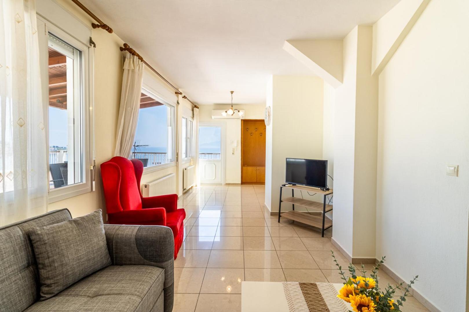 דירות קאבאלה Finas Penthouse,Private Terrace,Great View,Mins From Sea מראה חיצוני תמונה