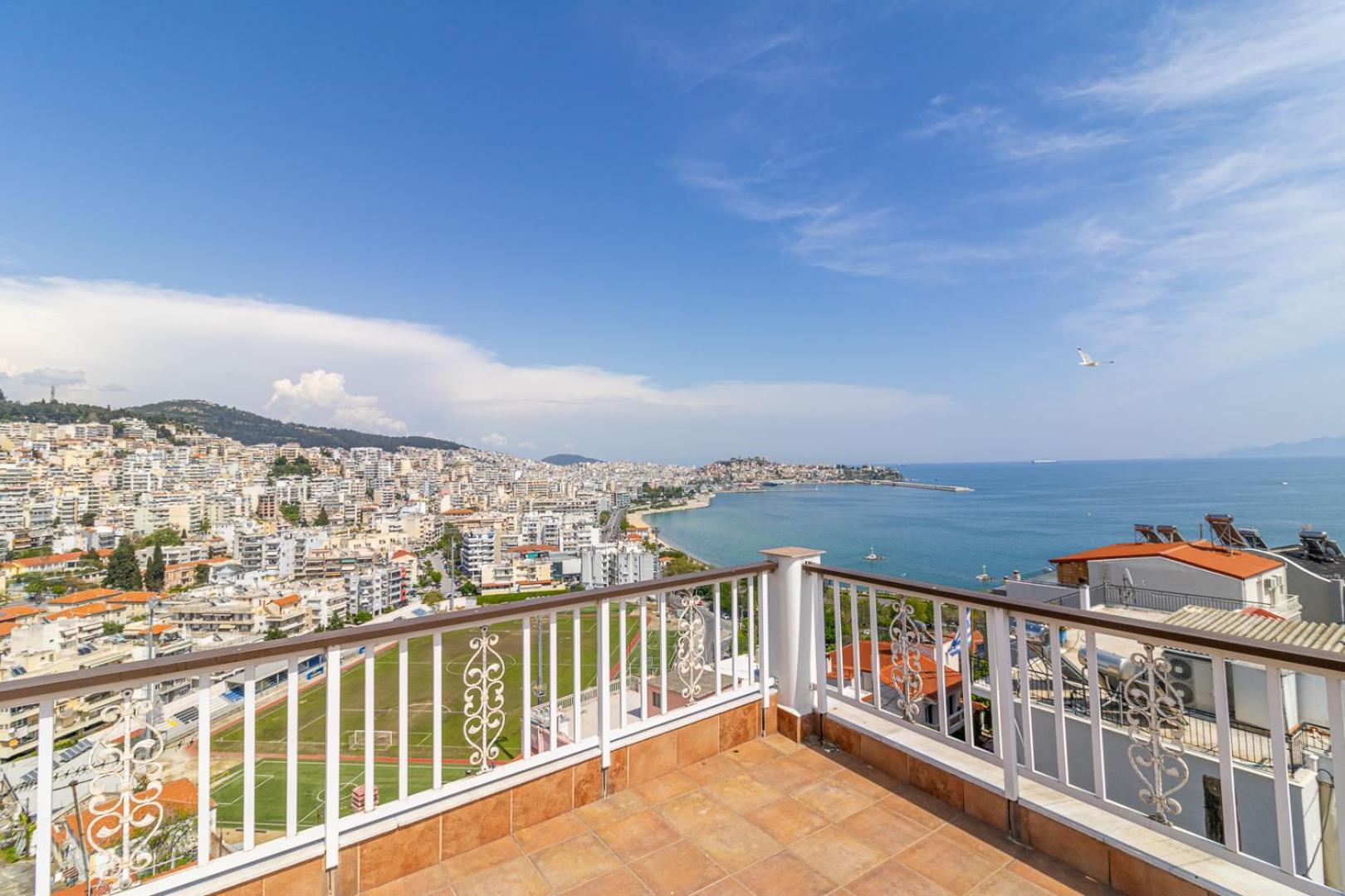 דירות קאבאלה Finas Penthouse,Private Terrace,Great View,Mins From Sea מראה חיצוני תמונה