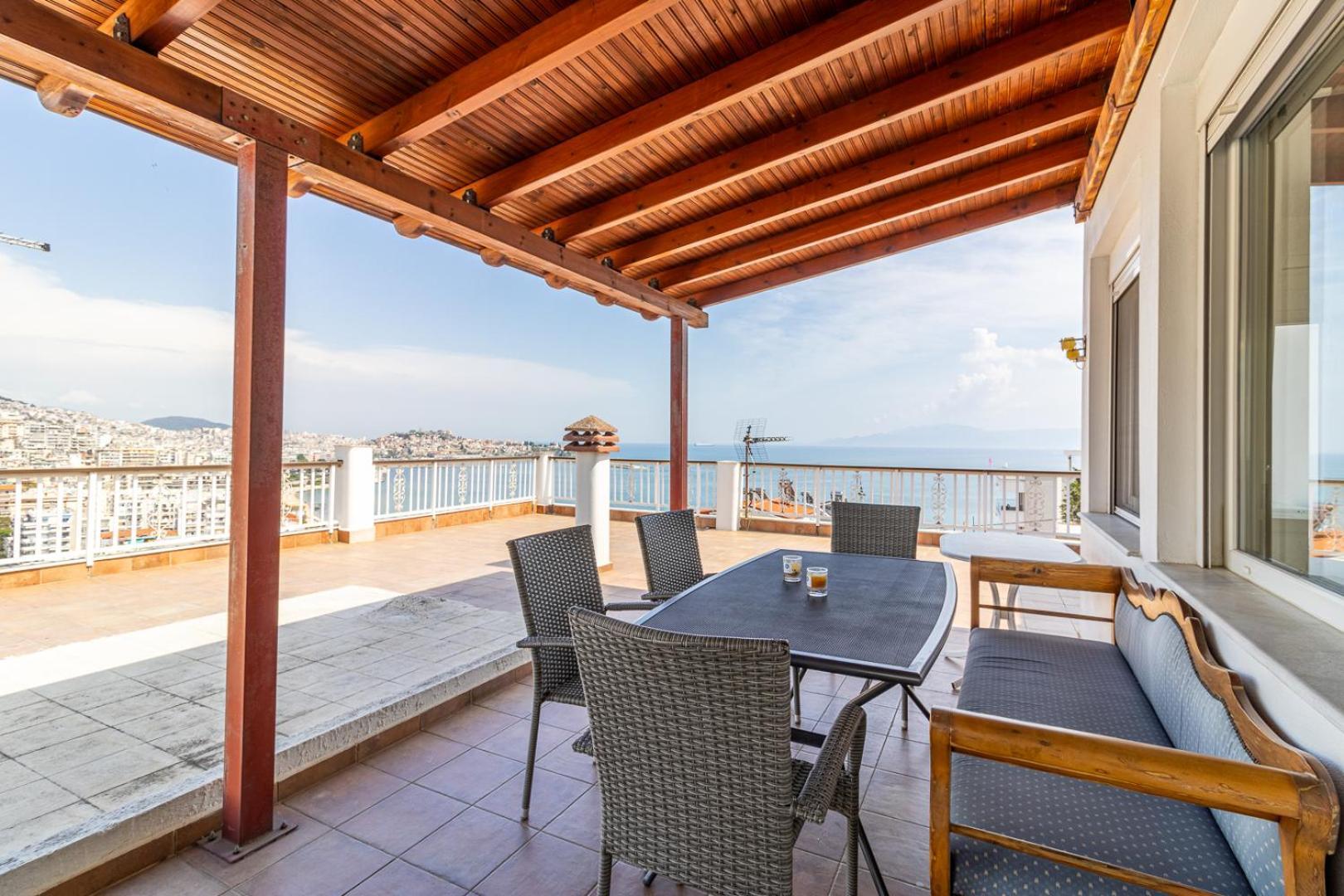 דירות קאבאלה Finas Penthouse,Private Terrace,Great View,Mins From Sea מראה חיצוני תמונה